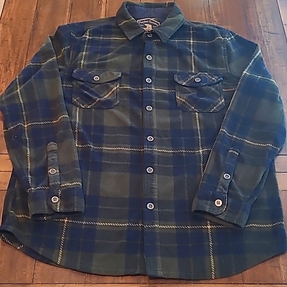 Freedom Foundry Long Sleeve Fleece Shirt L - Picture 1 of 5